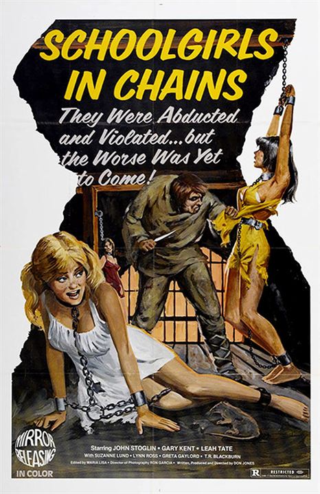 Schoolgirls in Chains : Kinoposter