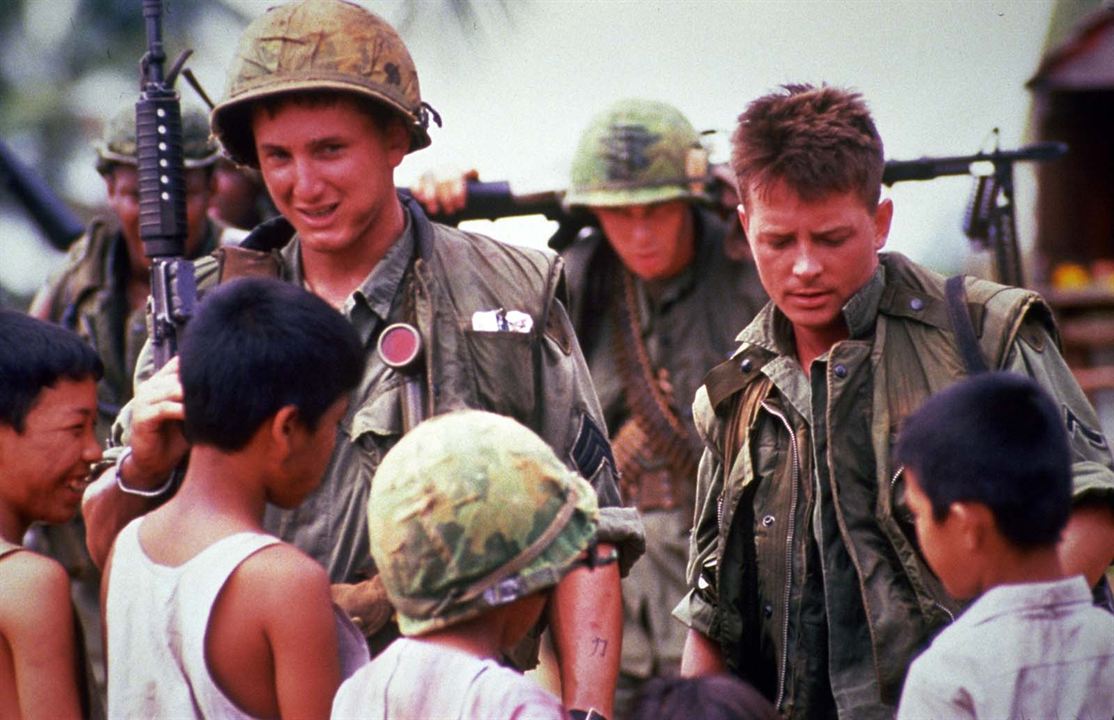 Die Verdammten des Krieges : Bild Sean Penn, Michael J. Fox