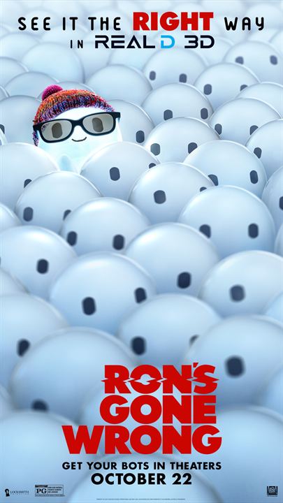 Ron läuft schief : Kinoposter