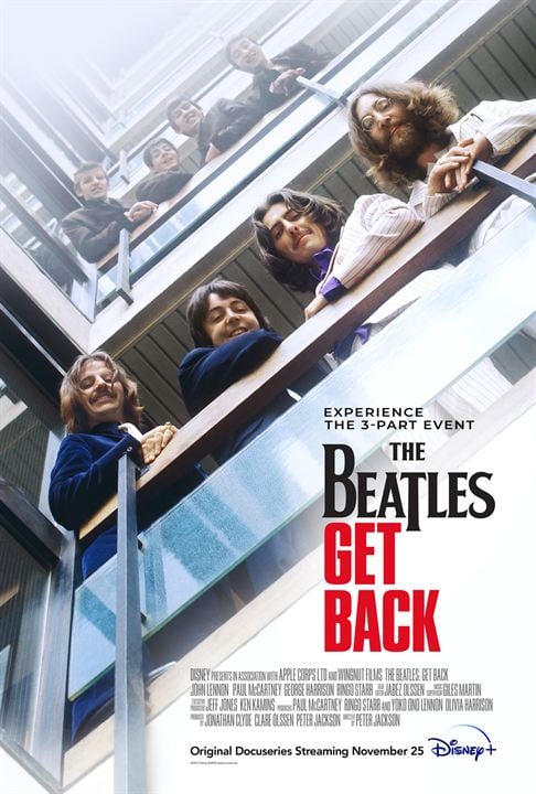 The Beatles: Get Back : Kinoposter