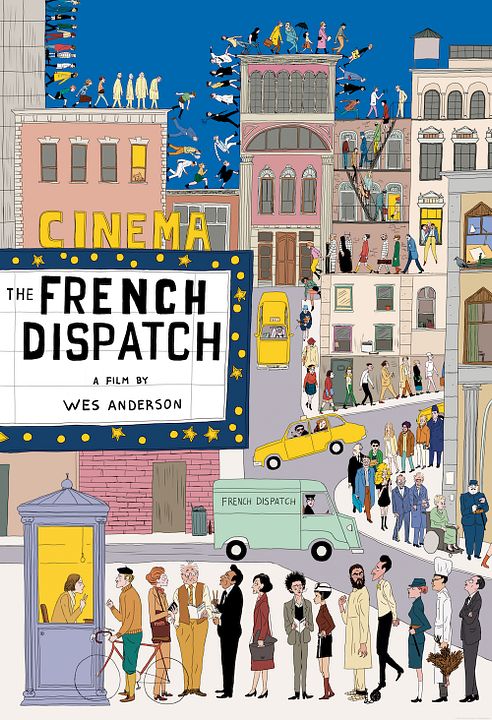 The French Dispatch : Kinoposter