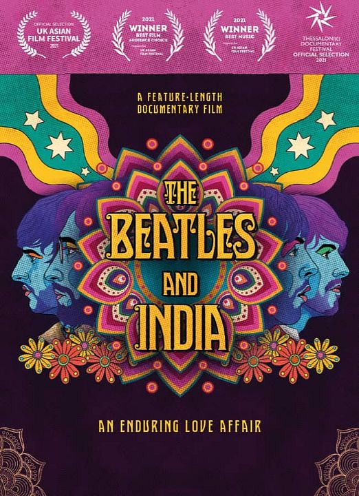 Die Beatles und Indien : Kinoposter