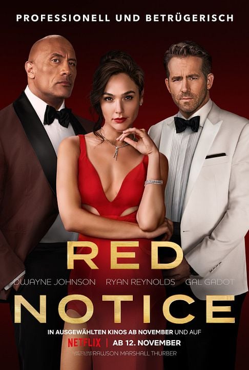 Red Notice : Kinoposter