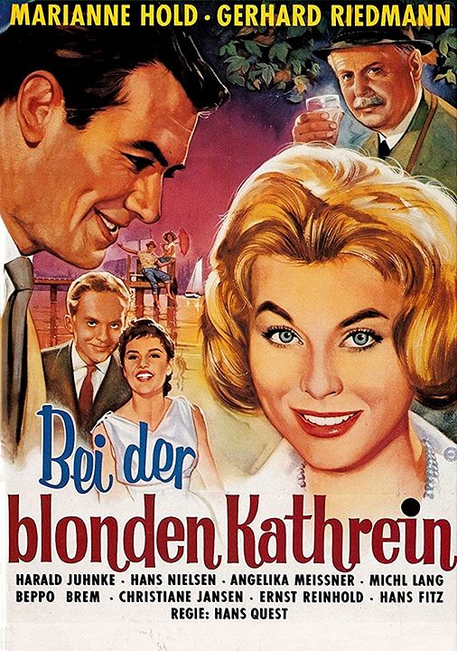 Bei der blonden Kathrein : Kinoposter