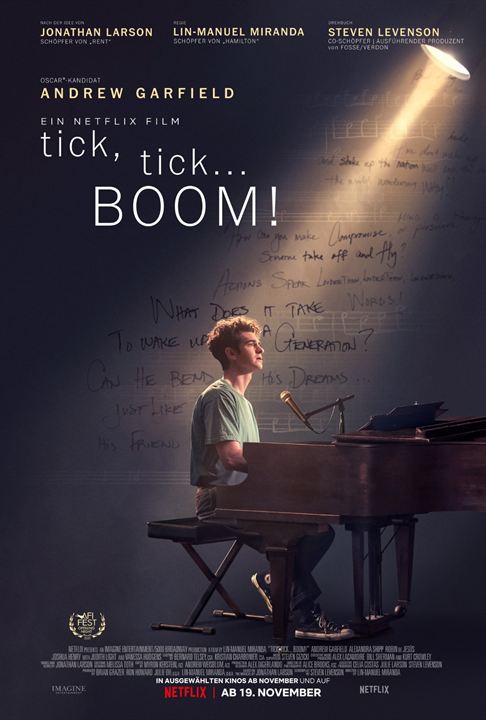 tick, tick... Boom! : Kinoposter