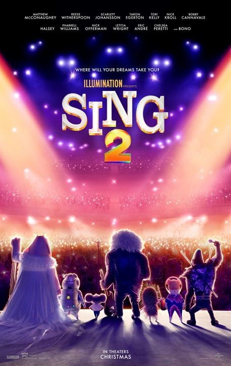 Sing 2 - Die Show Deines Lebens : Kinoposter