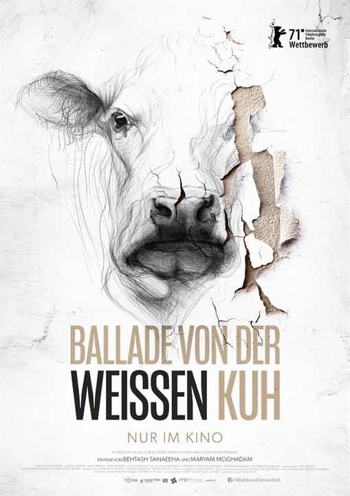 Ballade von der weissen Kuh : Kinoposter