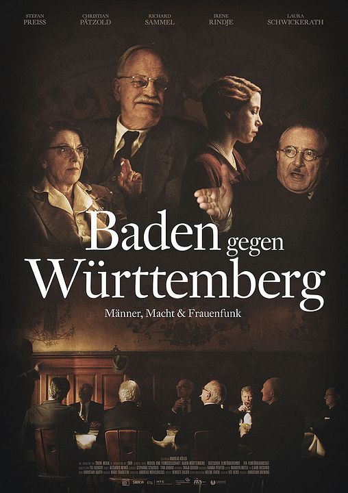 Baden gegen Württemberg : Kinoposter