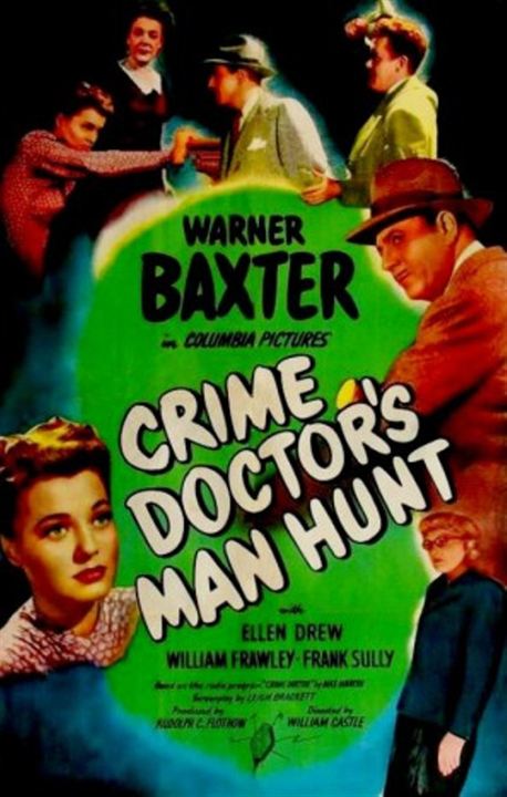 Crime Doctor's Man Hunt : Kinoposter