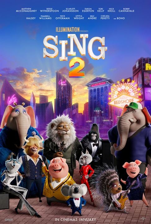 Sing 2 - Die Show Deines Lebens : Kinoposter