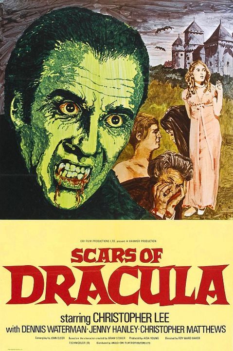 Draculas Blutrausch : Kinoposter