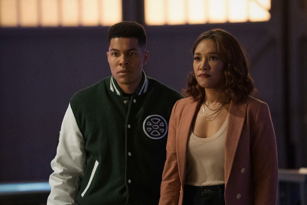The Flash : Bild Candice Patton, Christian Magby