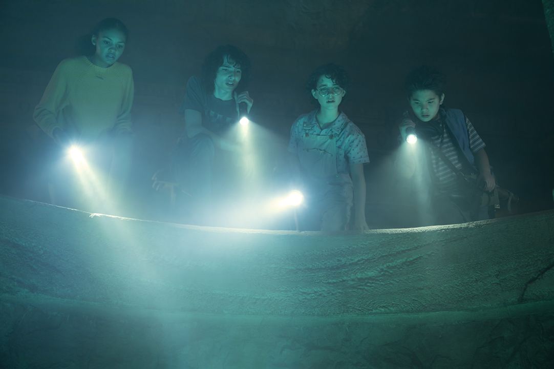 Ghostbusters: Legacy : Bild Celeste O’Connor, Finn Wolfhard, Logan Kim, Mckenna Grace