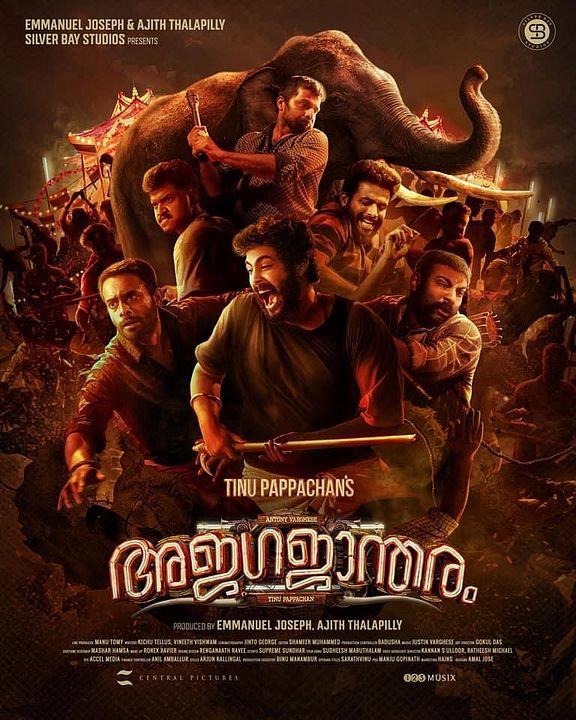 Ajagajantharam : Kinoposter