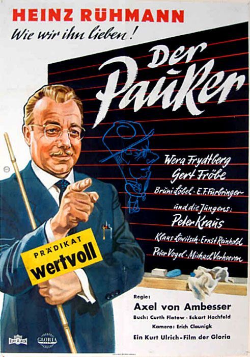 Der Pauker : Kinoposter