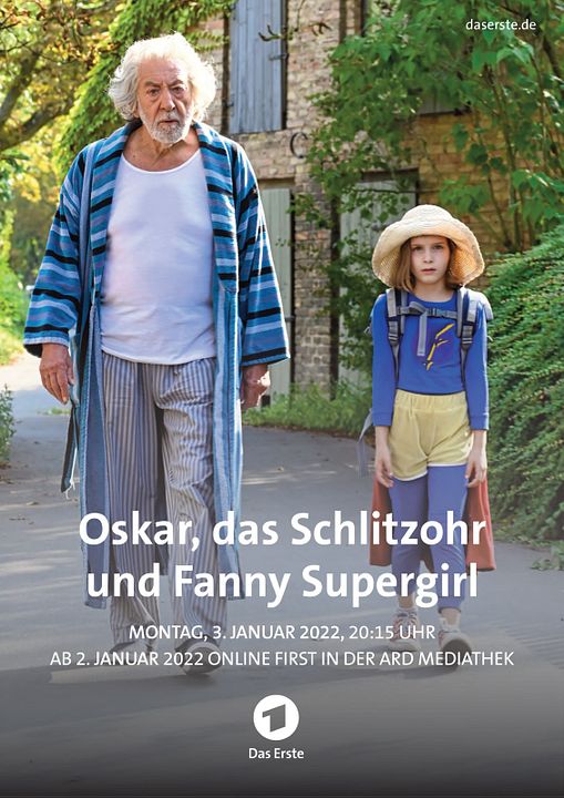 Oskar, das Schlitzohr und Fanny Supergirl : Kinoposter