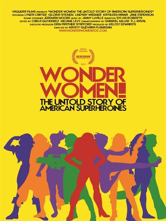 Wonder Women! The Untold Story of American Superheroines : Kinoposter