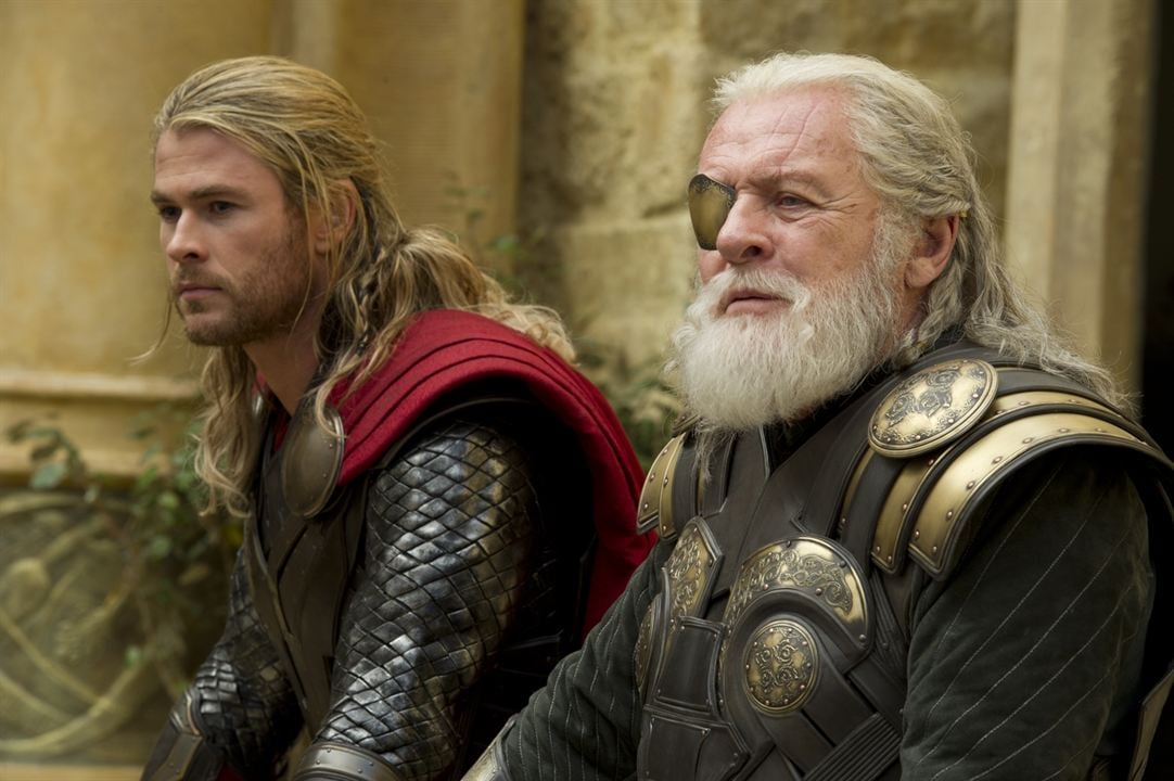 Thor 2 - The Dark Kingdom : Bild Anthony Hopkins, Chris Hemsworth