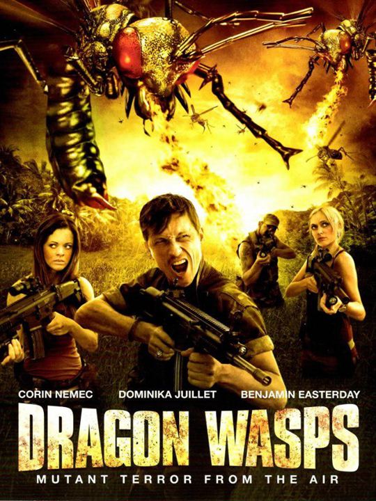 Dragon Wasps - Mutierter Terror aus der Luft : Kinoposter