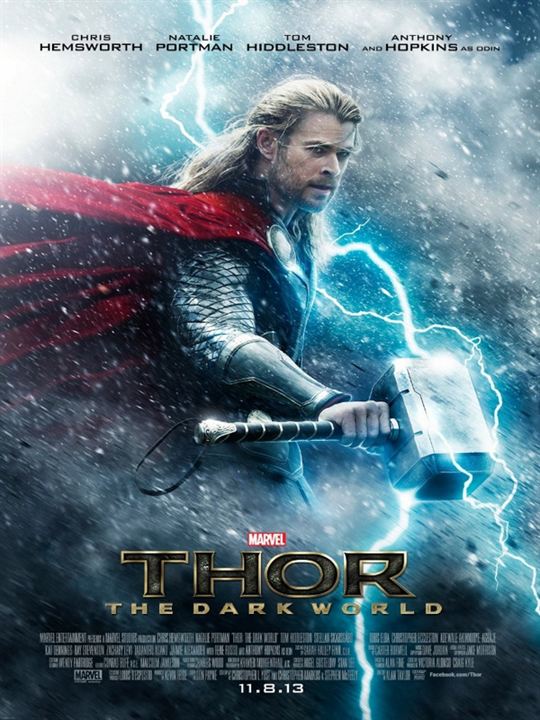 Thor 2 - The Dark Kingdom : Kinoposter