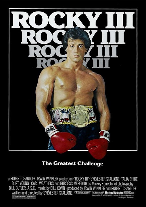 Rocky III - Das Auge des Tigers : Kinoposter