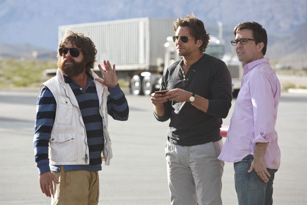 Hangover 3 : Bild Zach Galifianakis, Ed Helms, Bradley Cooper