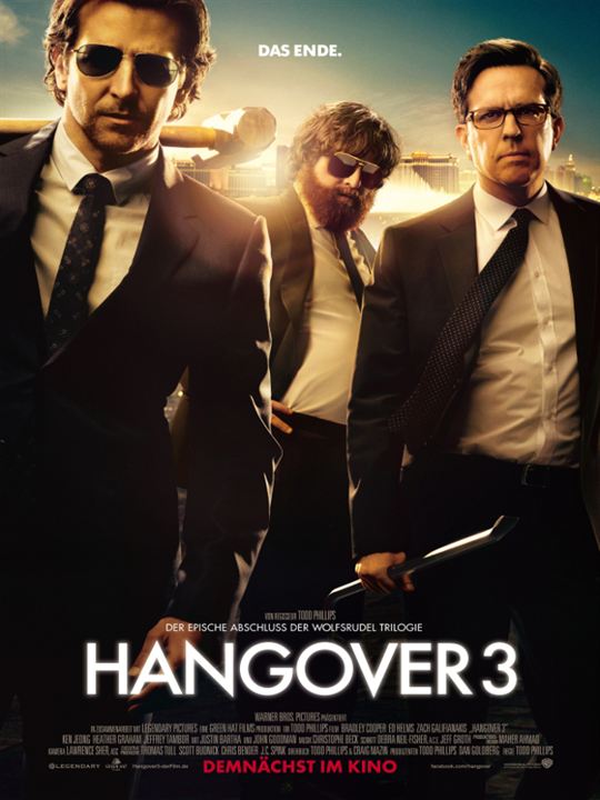 Hangover 3 : Kinoposter