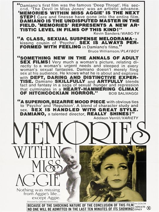 Memories Within Miss Aggie : Kinoposter