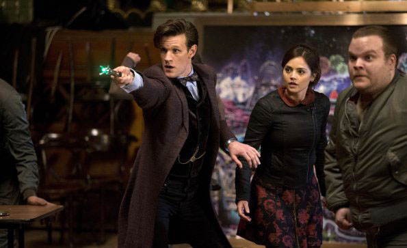 Doctor Who (2005) : Bild Matt Smith (XI), Jenna Coleman, Calvin Dean