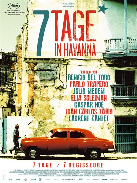7 Tage in Havanna : Kinoposter