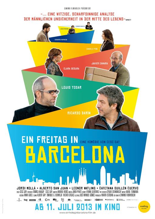 Ein Freitag in Barcelona : Kinoposter