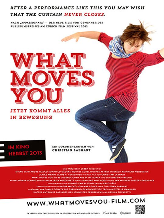 What Moves You - Jetzt kommt alles in Bewegung : Kinoposter