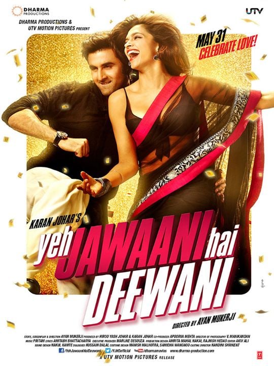 Lass dein Glück nicht ziehen - Yeh Jawaani Hai Deewani : Kinoposter