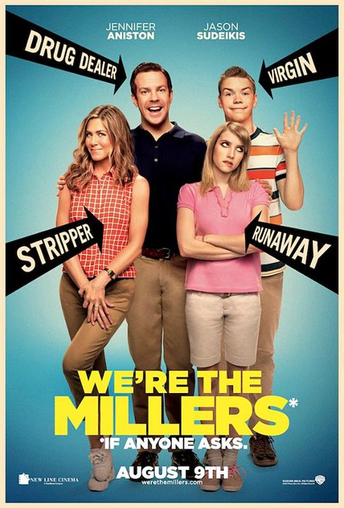 Wir sind die Millers : Kinoposter