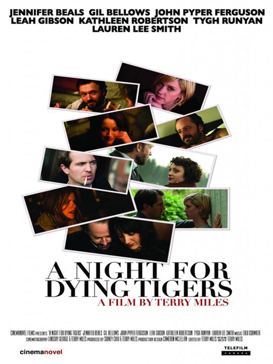 A Night for Dying Tigers : Kinoposter