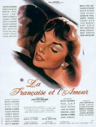 Die Französin und die Liebe : Kinoposter