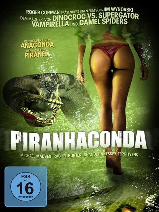 Piranhaconda : Kinoposter