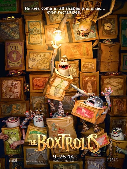 Die Boxtrolls : Kinoposter