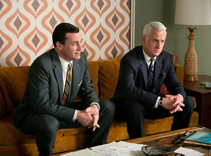 Mad Men : Bild Jon Hamm, John Slattery