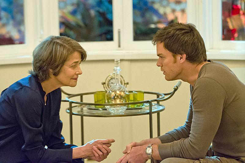 Dexter : Bild Charlotte Rampling, Michael C. Hall