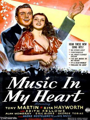 Music in My Heart : Kinoposter