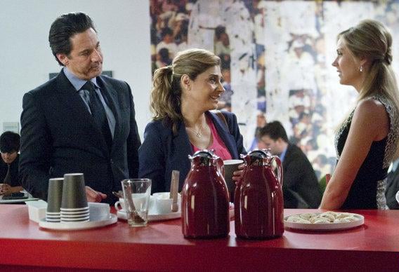 Bild Callie Thorne, Scott Cohen, Karissa Staples