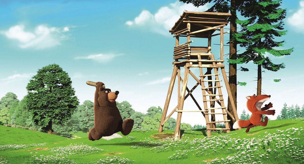 Keinohrhase und Zweiohrküken : Bild