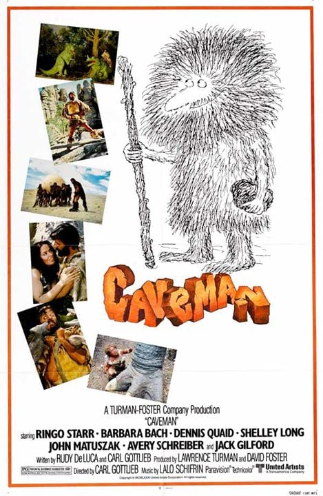 Caveman – Der aus der Höhle kam : Kinoposter