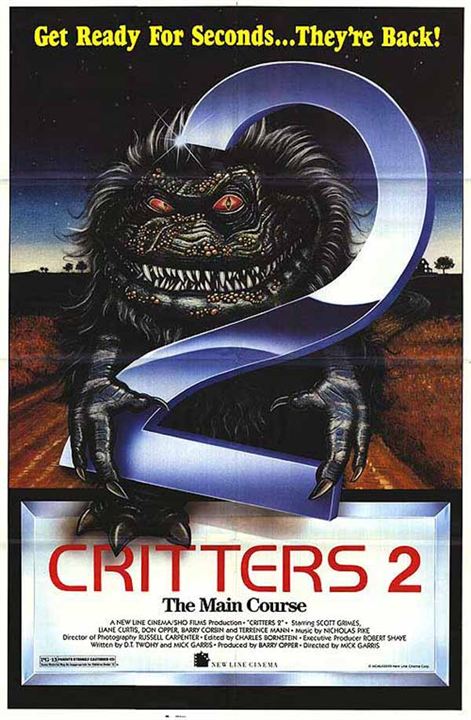 Critters 2 - Sie kehren zurück : Kinoposter