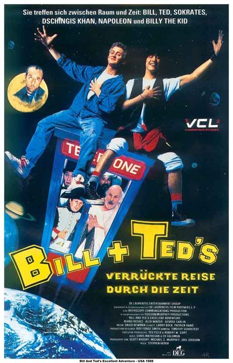 Bill & Teds verrückte Reise durch die Zeit : Kinoposter