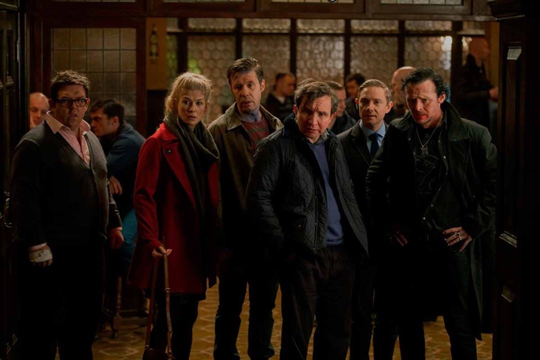 The World's End : Bild Simon Pegg, Eddie Marsan, Paddy Considine, Rosamund Pike, Martin Freeman, Nick Frost