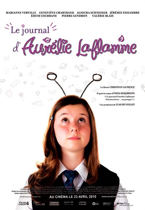 Le Journal d'Aurélie Laflamme : Kinoposter
