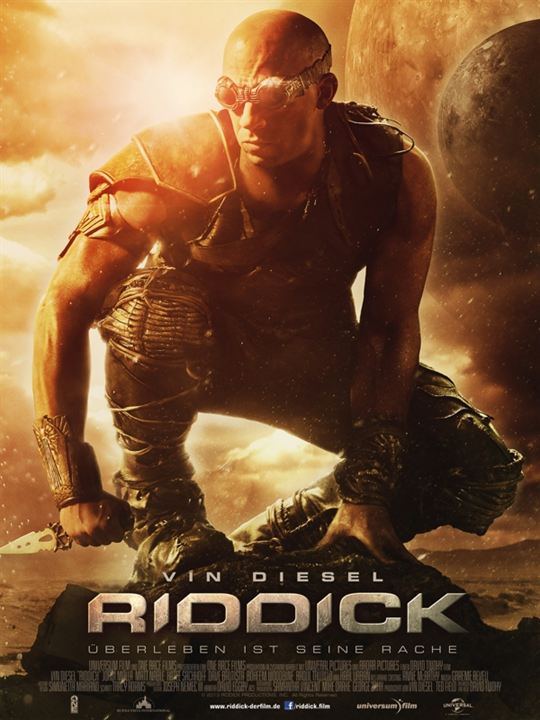 Riddick - Überleben ist seine Rache : Kinoposter