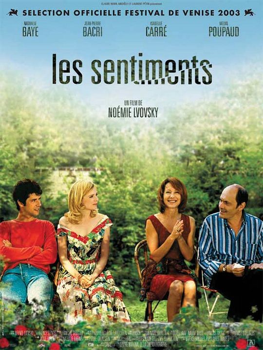 Les Sentiments : Kinoposter